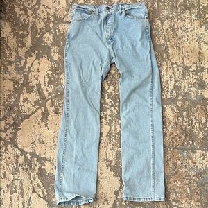 Wrangler Men's Light Blue Jeans